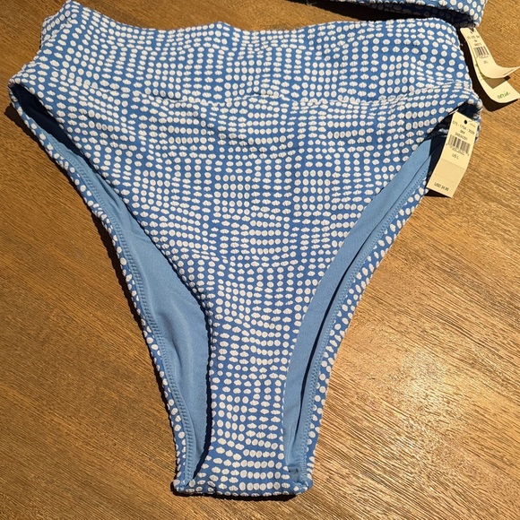 Aerie Blue & White Bikini Set | Size L | NWT - Picture 3 of 6